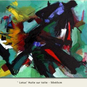 Li Qingbin
"Lotus" Huile sur toile