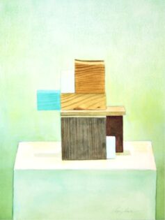 "Composition#1" ★ Aquarelle sur papier Hahnemühle, 35x47cm