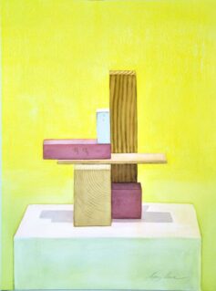 "Composition#3" ★ Aquarelle sur papier Hahnemühle, 35x47cm